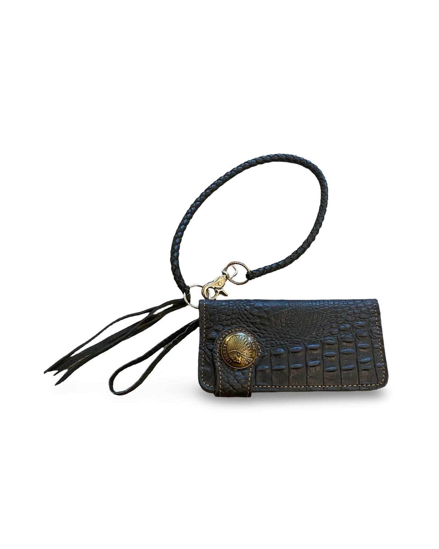 Plånbok - Black Indian Western Large