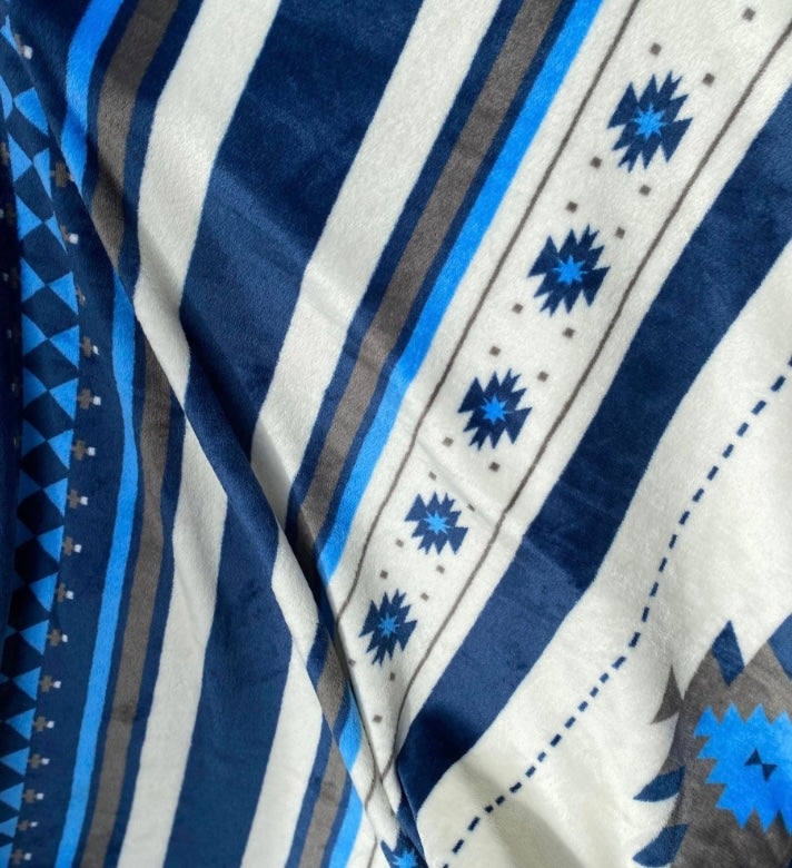 Western filt - Blue