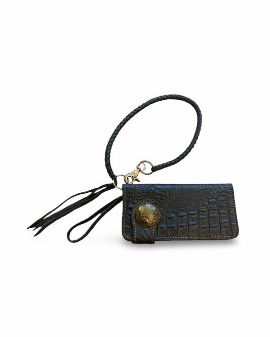 Plånbok - Black Indian Western Large