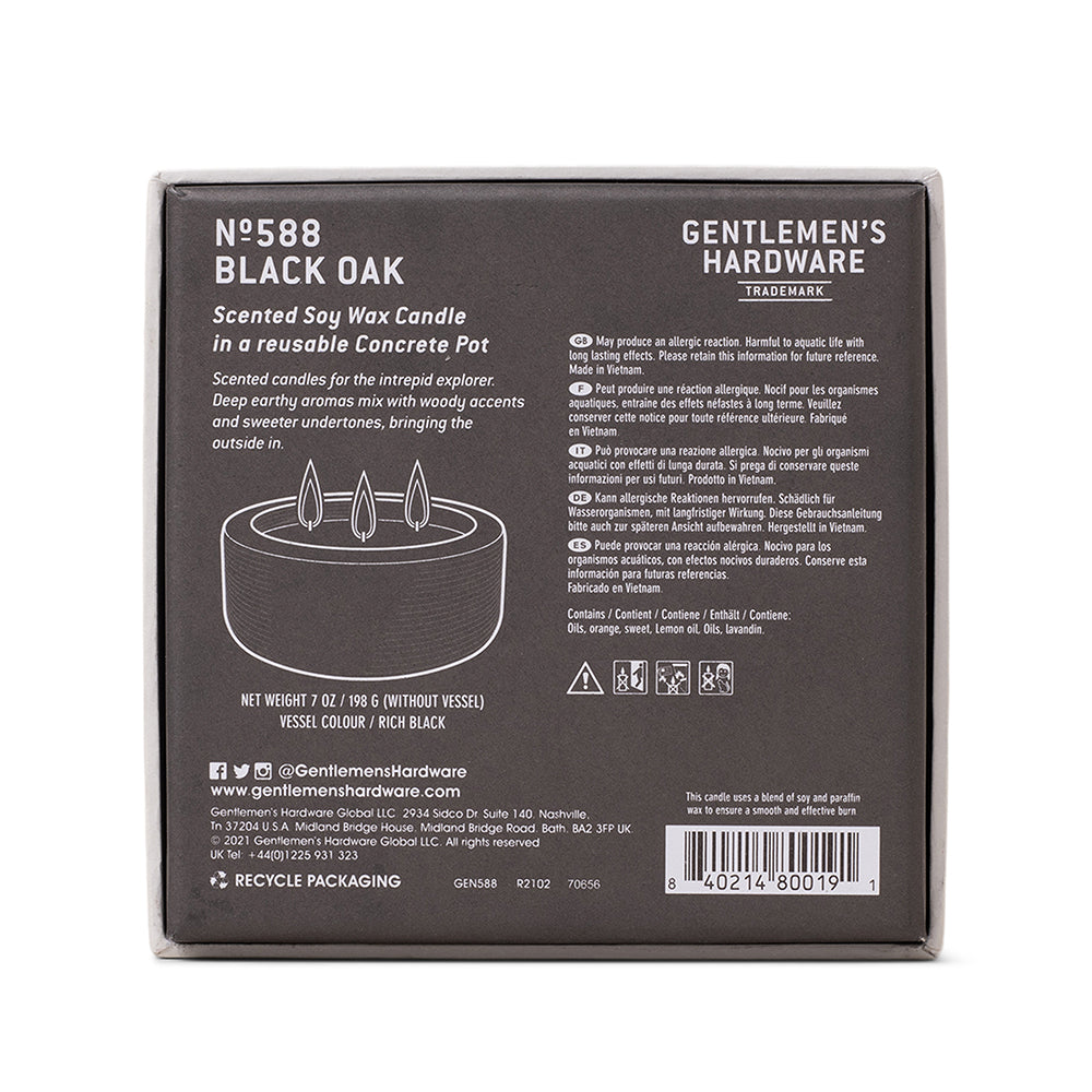 Gentlemen's Hardware - Doftljus Black Oak